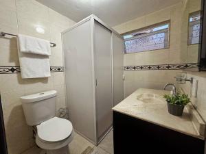 Koupelna v ubytování Casa Plaza de Toros