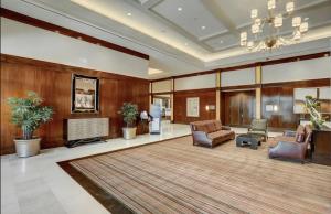 Χώρος καθιστικού στο Suite Spot LV II at MGM Signature Pool View +38 φωτογραφίες