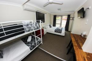 Postel nebo postele na pokoji v ubytování Narimba Motel