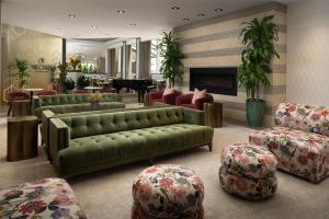 Posezení v ubytování DoubleTree by Hilton Fairfield Hotel & Suites + 69 fotografií