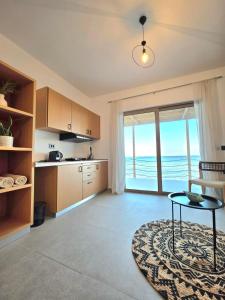 Η κουζίνα ή μικρή κουζίνα στο aelia beach living II