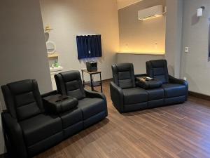 Posezení v ubytování Small Resort 志摩