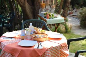 Zahrada ubytování B&B Chorisia