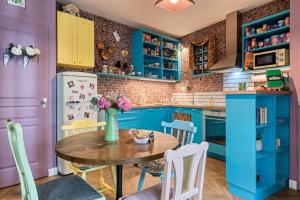 Η κουζίνα ή μικρή κουζίνα στο Appartement Friends