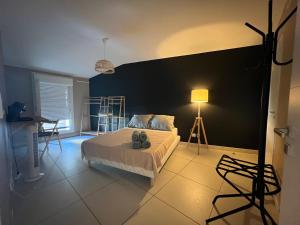 Postel nebo postele na pokoji v ubytování Apt Prado Plage Vélodrome + 23 fotografií