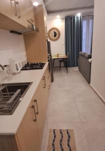 Η κουζίνα ή μικρή κουζίνα στο Newly built Apartment