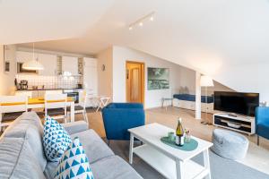 Χώρος καθιστικού στο Villa Am Strand - Neubau