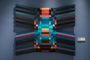 a painting on a wall in a room at VP SOGNIO Metropolitano in Madrid +37 photos
