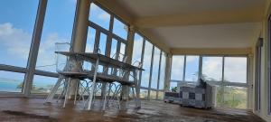 Χώρος καθιστικού στο Paradis des Pailles-en-Queue