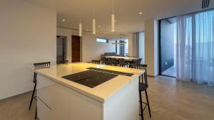 Kuchyň nebo kuchyňský kout v ubytování Aqua Beachfront Villas - Villa 1