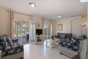 TV/trung tâm giải trí tại Luxury villa