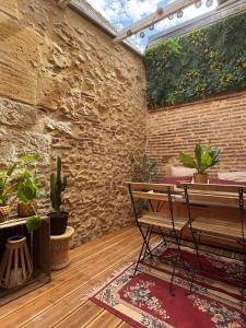 Μπαλκόνι ή βεράντα στο Charmante maison centre Bergerac 4personnes +8 φωτογραφίες