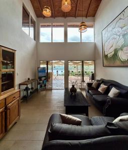 Posezení v ubytování Villas del lago resort