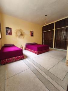 Postel nebo postele na pokoji v ubytování Maison LFarah Agadir