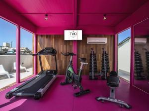 Posilňovňa alebo fitness centrum v ubytovaní Axel TWO Barcelona 4 Sup - Adults Only