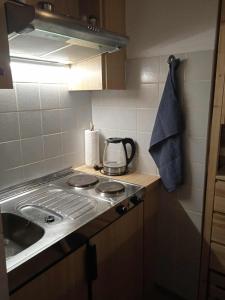 Kuchyň nebo kuchyňský kout v ubytování Studio Apartment BKK