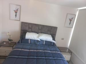 Postel nebo postele na pokoji v ubytování sandiego376blas