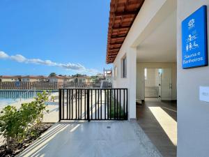 Μπαλκόνι ή βεράντα στο Condomínio Clube - Qto com cozinha - Ar condicionado +28 φωτογραφίες