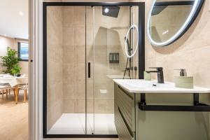 Koupelna v ubytování Casamar - New Studio Malagueta + 10 fotografií