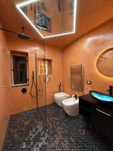Ванная комната в Scuderie Il Magnifico