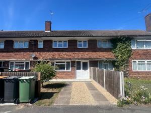 Bygningen som feriehuset ligger i