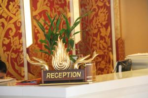 Vstupní hala nebo recepce v ubytování Mariya Boutique Hotel At Suvarnabhumi Airport