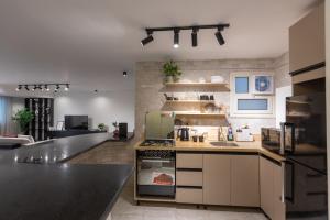 Η κουζίνα ή μικρή κουζίνα στο Cairo Homes Down Town El batal