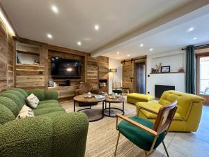 Χώρος καθιστικού στο Homency - Chalet Eternel