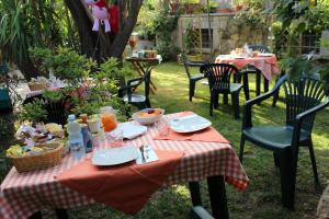 Zahrada ubytování B&B Chorisia