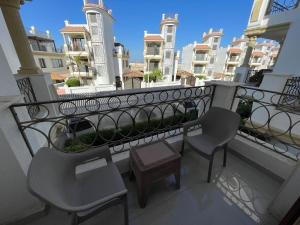 Μπαλκόνι ή βεράντα στο Sharm Hills Amazing Two Bedrooms with Roof