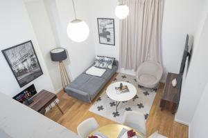 Χώρος καθιστικού στο Charming Stay Near Williamsburg in Brooklyn