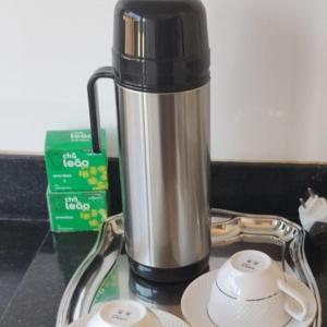 a blender sitting on top of a counter at Casa na Serra da Canastra in São Roque de Minas