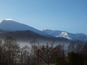 Splošen pogled na gorovje oz. razgled na gore, ki ga ponuja gostišče