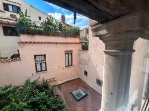 a view from a balcony of a building at 30 Seconds from Pantheon Walk Everywhere in Rome