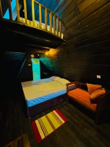 Postel nebo postele na pokoji v ubytování Araliya Garden Nest