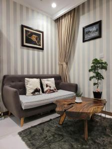 Et opholdsområde på Vinhomes Grand Residences