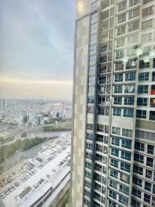 Udsigt til Ho Chi Minh City eller udsigt til byen taget fra lejligheden