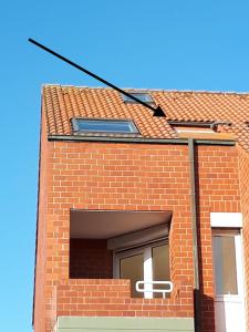 Το κτήριο όπου στεγάζεται  το διαμέρισμα