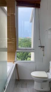 Koupelna v ubytování Ultimate River Beach Rayong-A801L