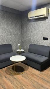 Χώρος καθιστικού στο Apartment in zirakpur