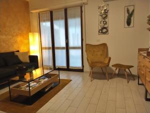 Posezení v ubytování Valtellina -La Casina Sondrio