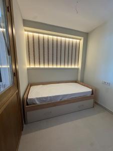 Giường trong phòng chung tại Casa playa