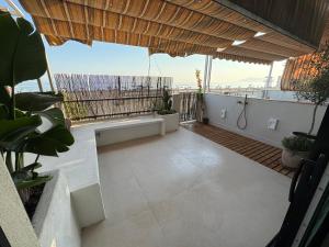 Ban công/sân hiên tại Casa playa