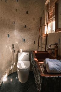 Et badeværelse på La Hiên boutique stay + 74 billeder