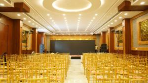 Møde- og/eller konferencelokalet på Hotel Gupta Garden