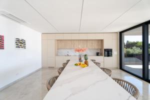 Η κουζίνα ή μικρή κουζίνα στο FUX Eternity 2 mit Pool in Zdrelac Pasman Zadar