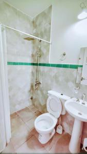 un bagno con un water e un lavandino di A&C Temporarios III a Bañado Sur