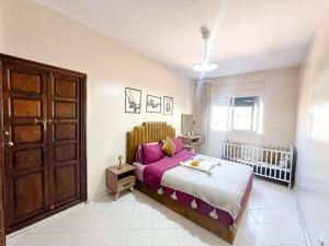 Ένα ή περισσότερα κρεβάτια σε δωμάτιο στο Horizon bleu +20 φωτογραφίες