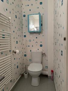 Koupelna v ubytování Appartement moderne tout équipé + 1 fotografie