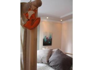 Χώρος καθιστικού στο Holiday apartment in Polch with parking